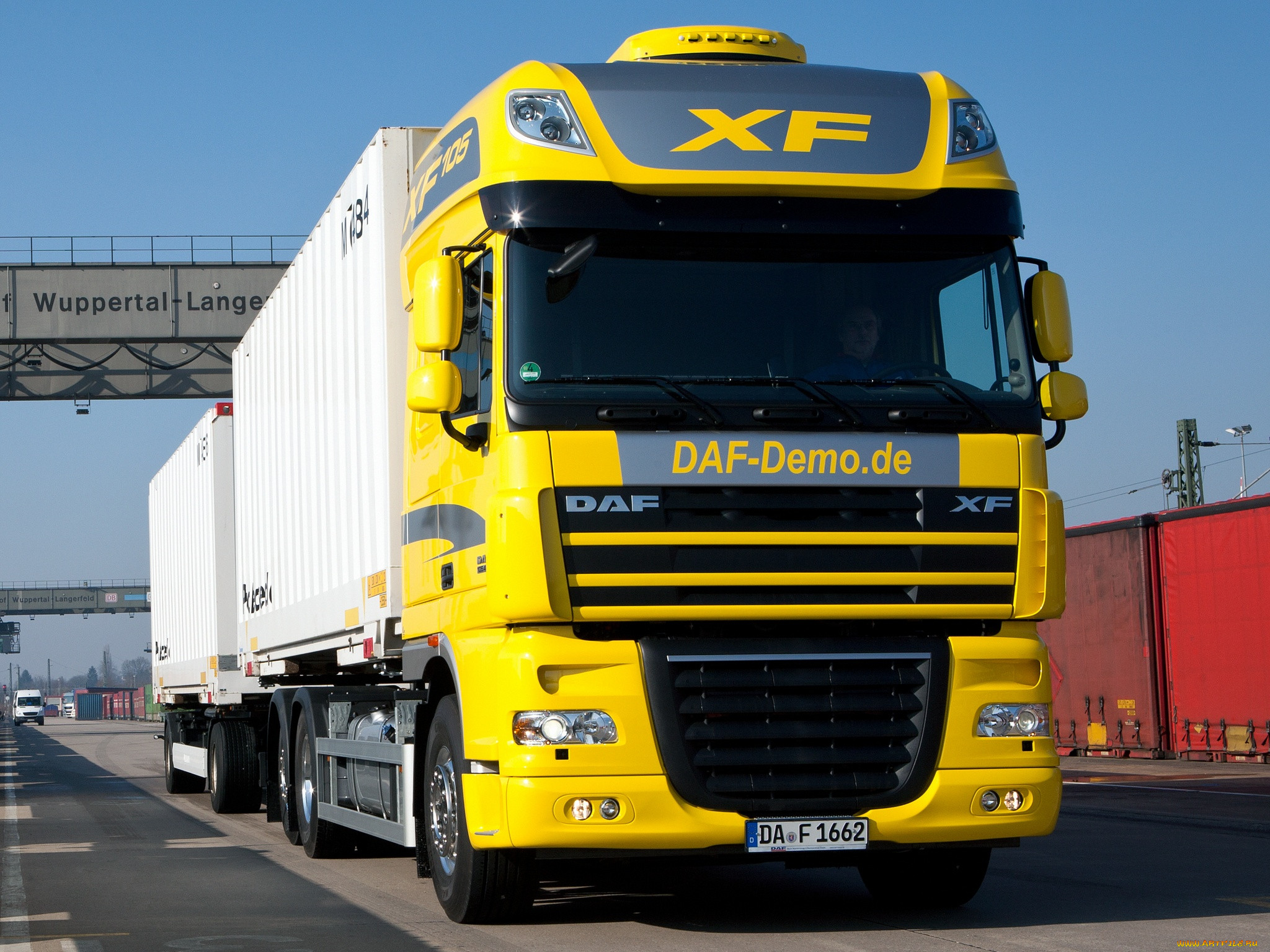 , daf , , , xf105-410, super, fas, 6x2, daf, space, cab